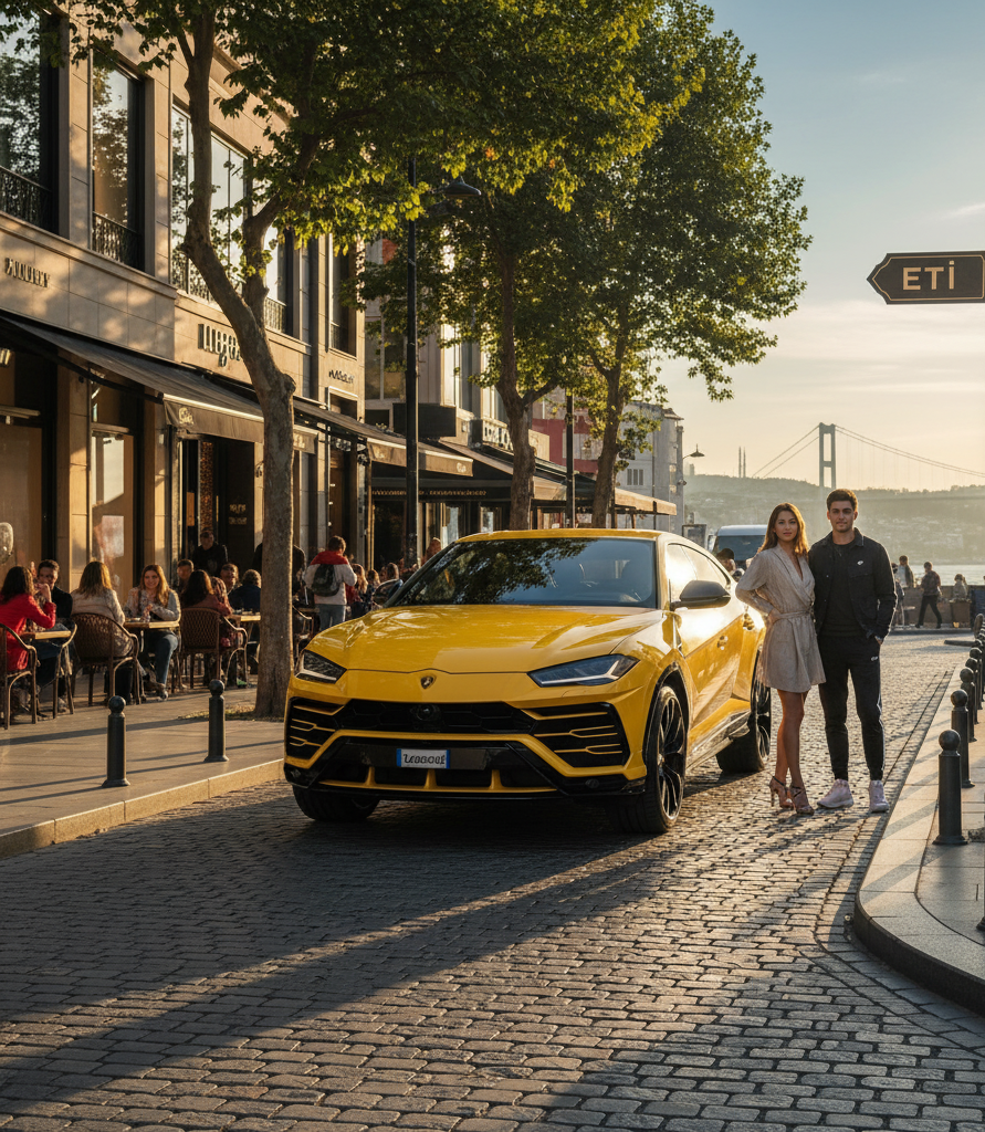 Lamborghini Urus ile Etiler