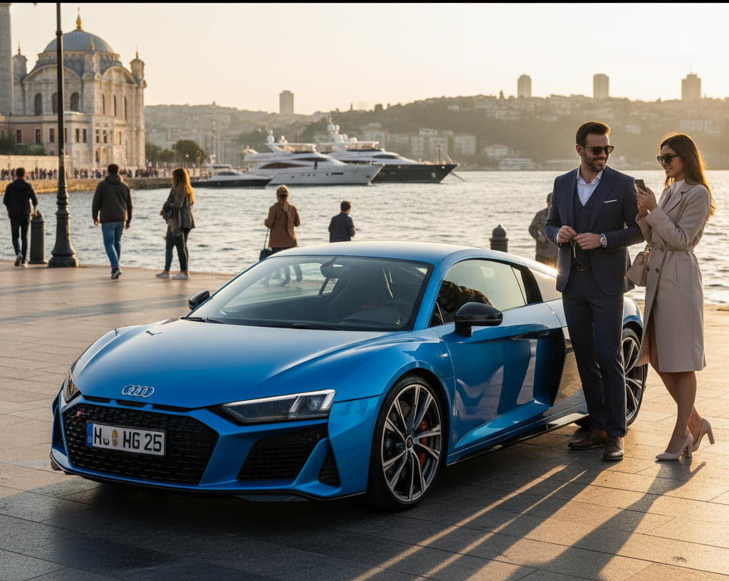 Audi R8 on Bebek Coast