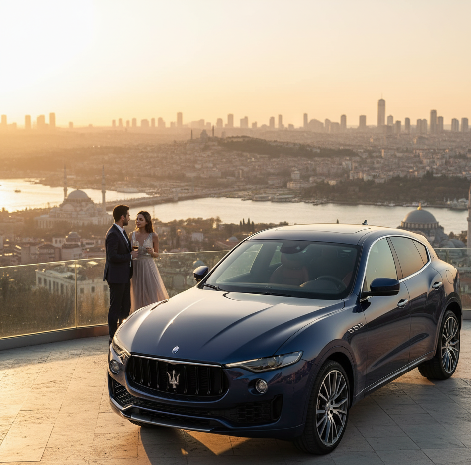 Maserati Levante ile Çamlıca