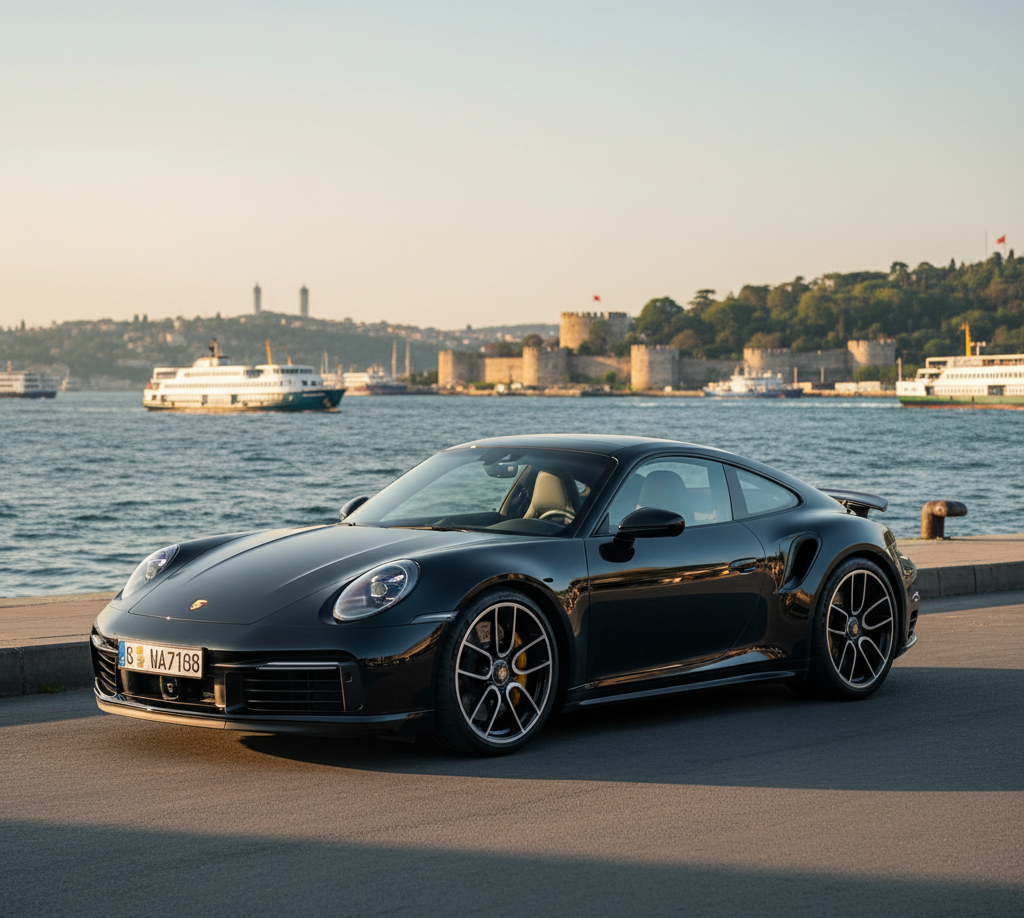 Porsche 911 Turbo S in Emirgan