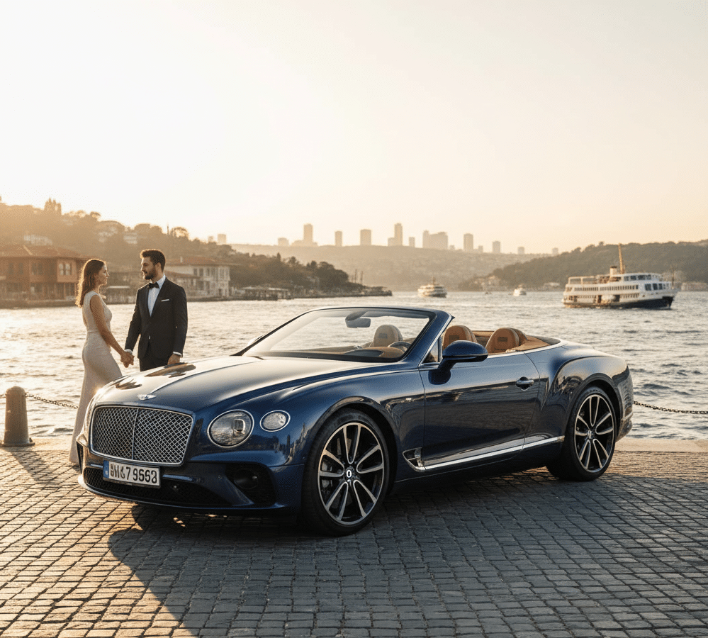Bentley Continental GT Convertible in Tarabya