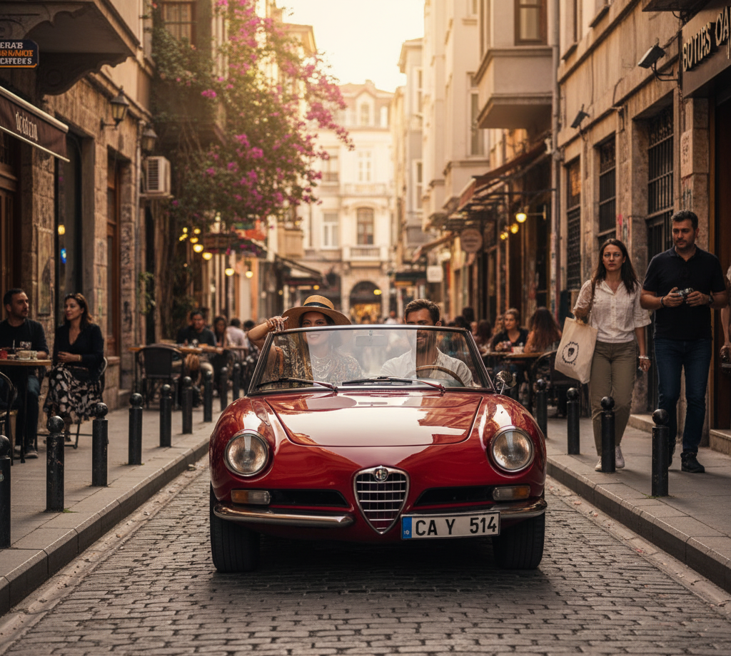 Classic Sports Car Rental Kadıköy Moda