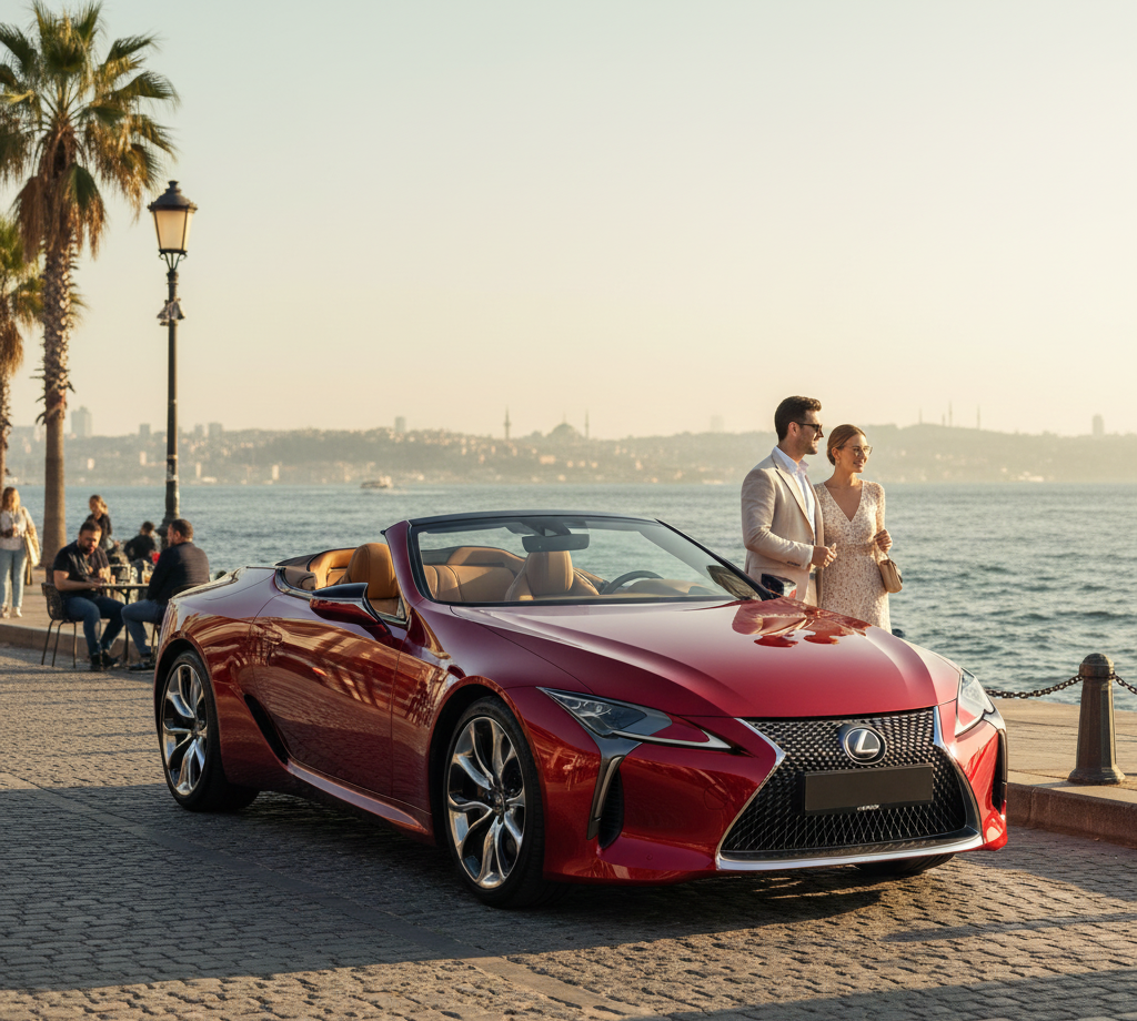 Lexus LC 500 Convertible in Moda